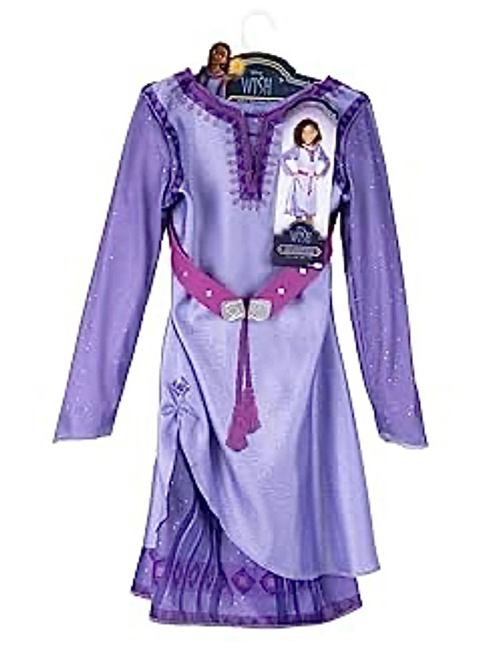 🆕- Disney's Wish-Asha Dress Authentic Movie Licensed Costume Sizes 4-6X
